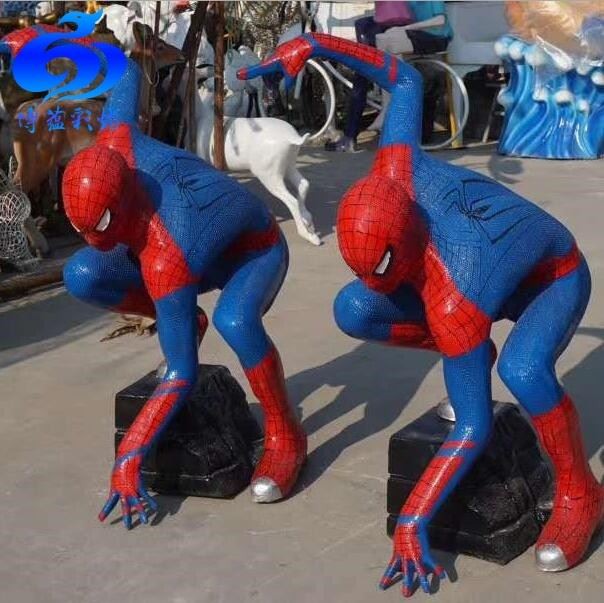 Life Size Marvel Character Fiberglass Statue