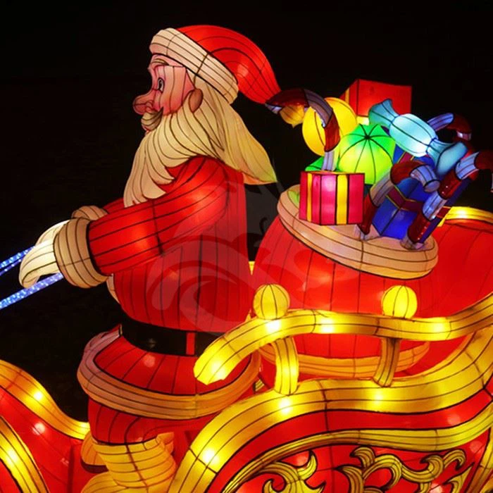 Outdoor Christmas Lantern Decoration