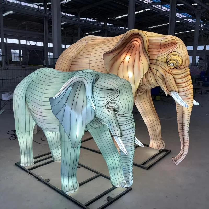 Chinese Elephant Lanterns